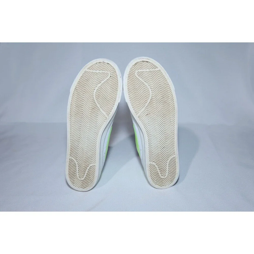 Nike Blazer Mid 77 GS White Volt Royal DV2234-100 Sz 7Y Womens 8.5
